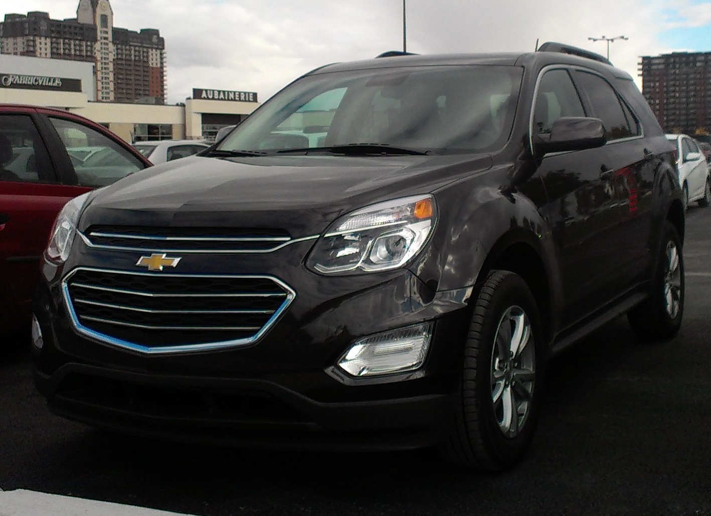 Chevrolet Equinox 2016 · вид спереди