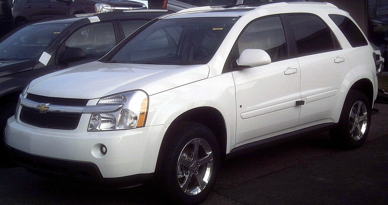 Chevrolet Equinox 2007 · вид спереди
