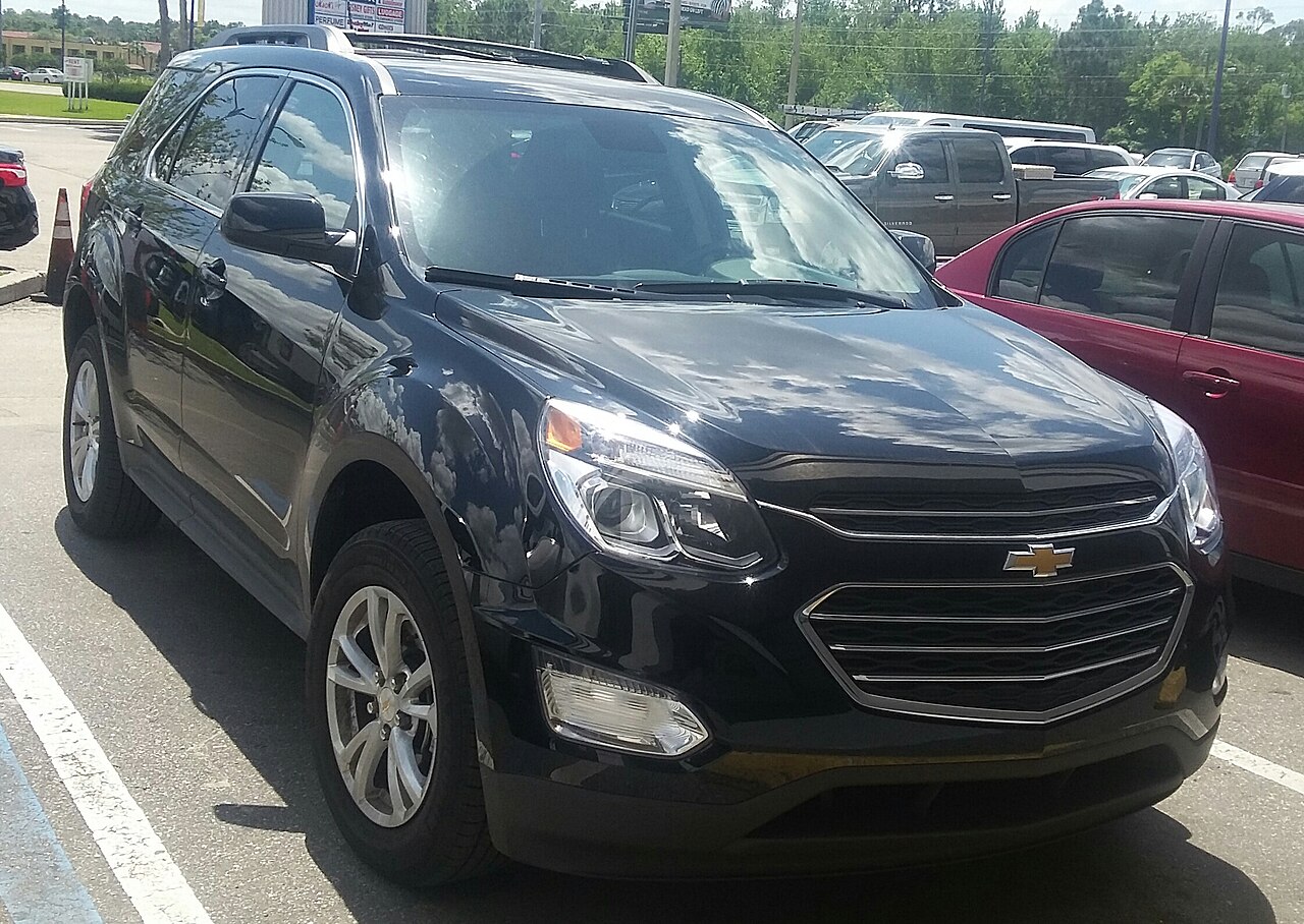 Chevrolet Equinox 2016 · вид спереди